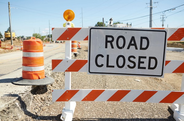 696 Freeway Closure