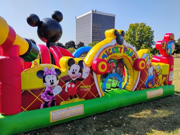 Bounce House at Kajy Law Car Seat Giveaway